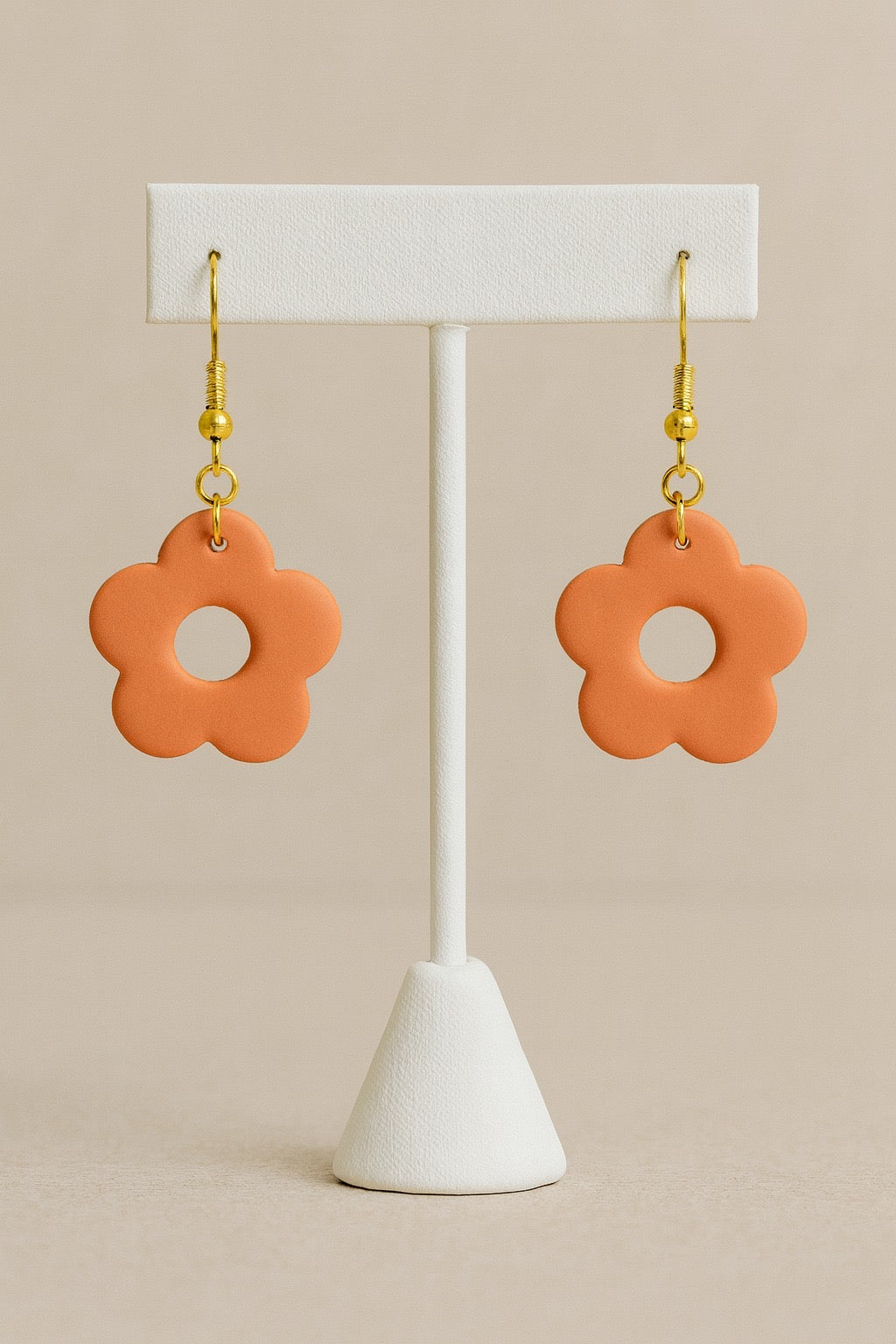 Retro Bloom Clay Earrings 🌼✨
