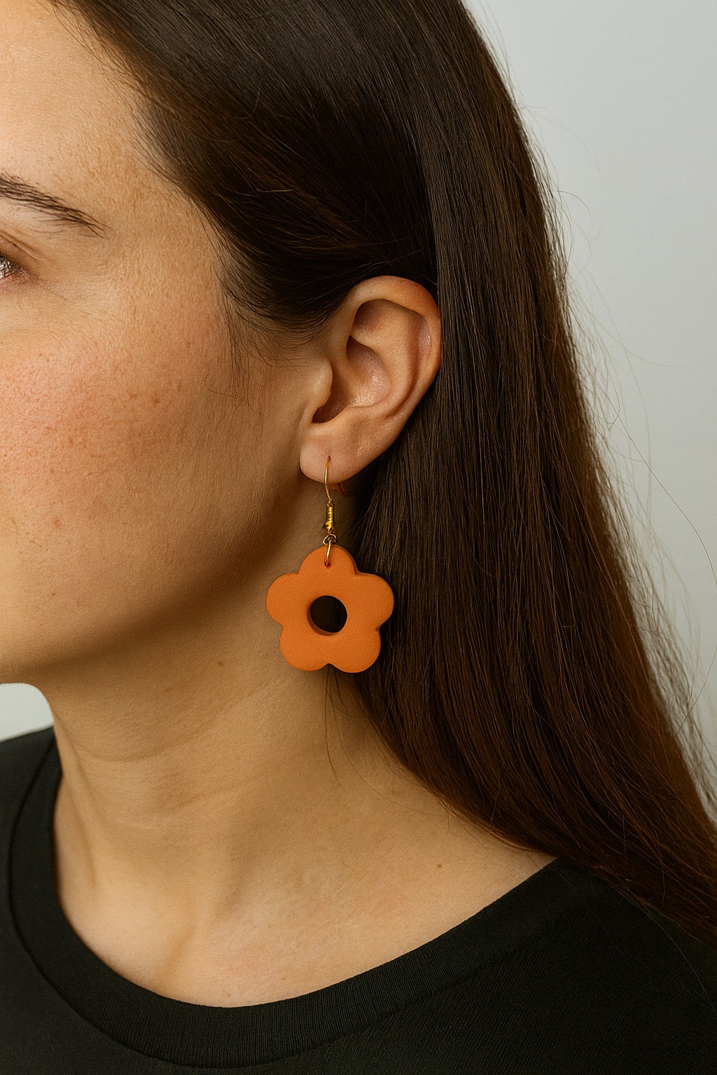 Retro Bloom Clay Earrings 🌼✨