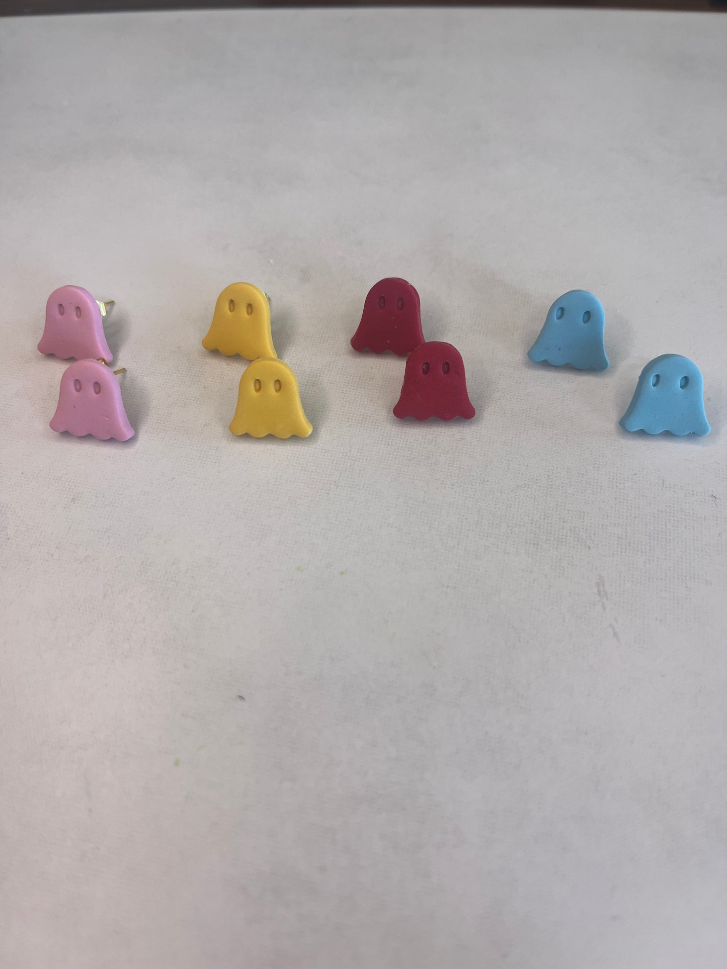 Pac-Man Ghost Stud Earrings 👻✨