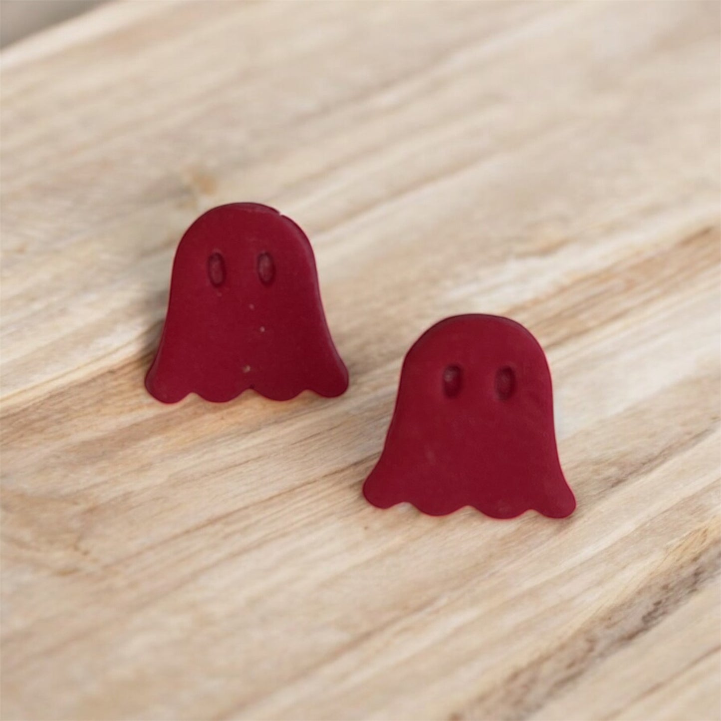 Pac-Man Ghost Stud Earrings 👻✨