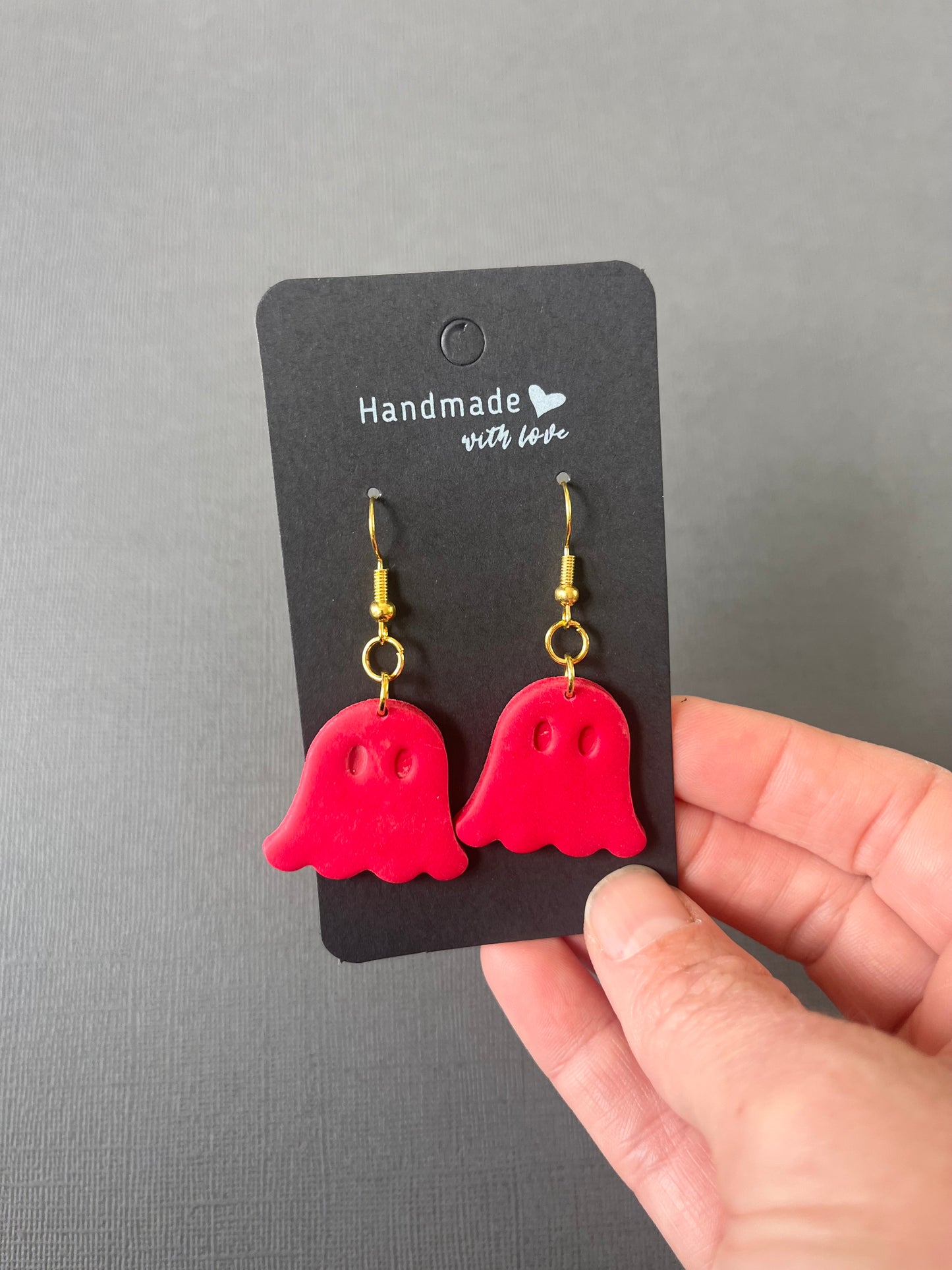 🟡👾 Pac-Man Hanging Earrings